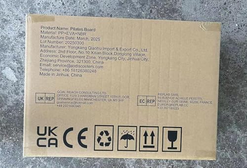 Rollingsurfer Pilates Board, 6 in 1 Pilates Reformer Sets, Foldable Portable Abdominal Board, Pilate Sliding Board Core Exercise Pilates Equipment for Women, Men & Beginners