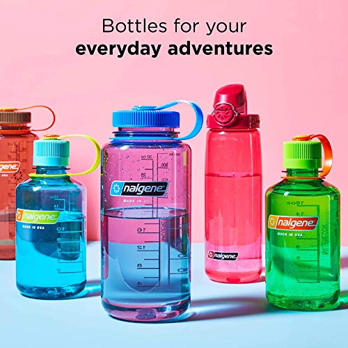 Nalgene Everyday OTF Water Bottle - Clear with Green Cap