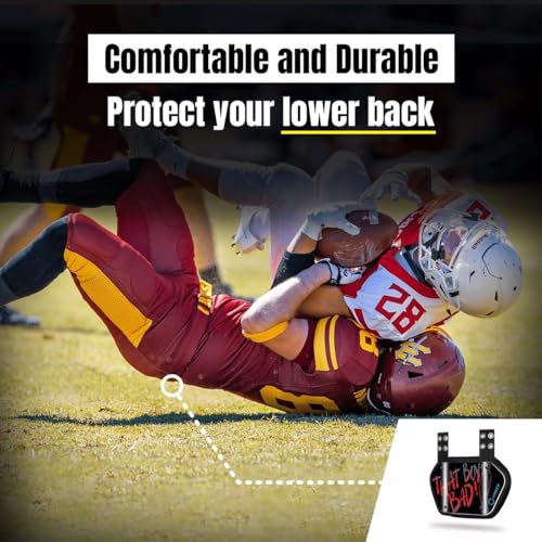 Youth Football Backplate for Shoulder Pads - Expression Series, That Boy Bad