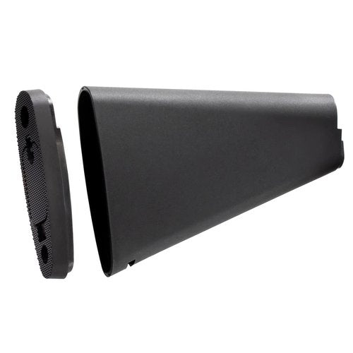 Lancer Tactical Stubby Fixed Stock for Airsoft M4/M16 Series Airsoft AEG (Color: Black)