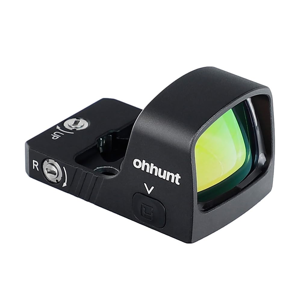 ohhunt RD U2 3 MOA Red Dot Sight for RMR Footprint and Picatinny Mount