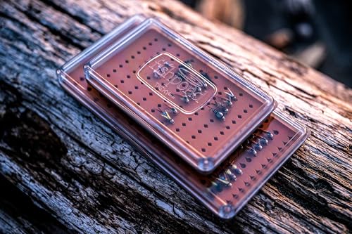 Fishpond Tacky Daypack Fly Box - Burnt Orange, Holds 180 Flies