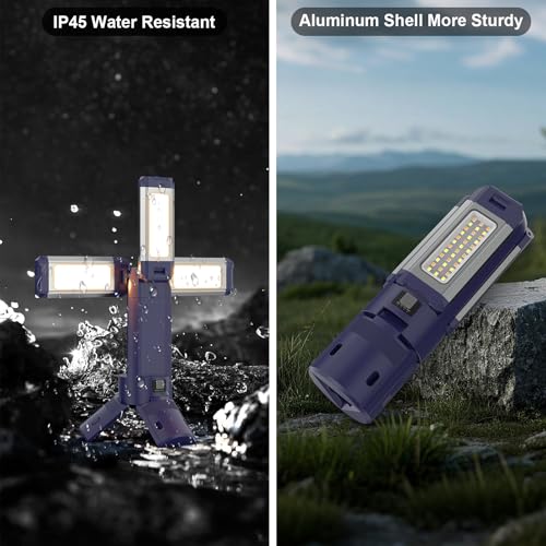 10000mAh Rechargeable 4000LM Camping Lantern with Telescopic Light