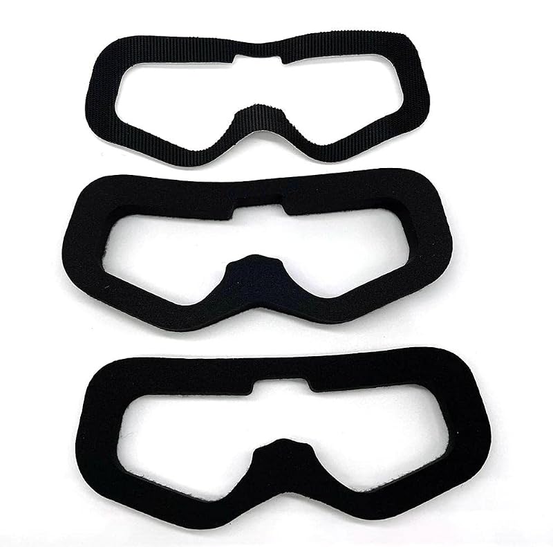2pcs Foam Padding Faceplate for FPV Goggles - Soft Sponge for FatShark Eachine