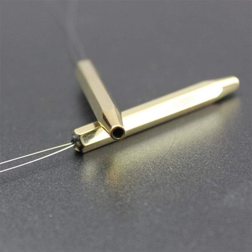 Zhuluck 1Pc Fishing Line Winder Bobbin Threader Outdoor Fly Tying Tools (14CM)