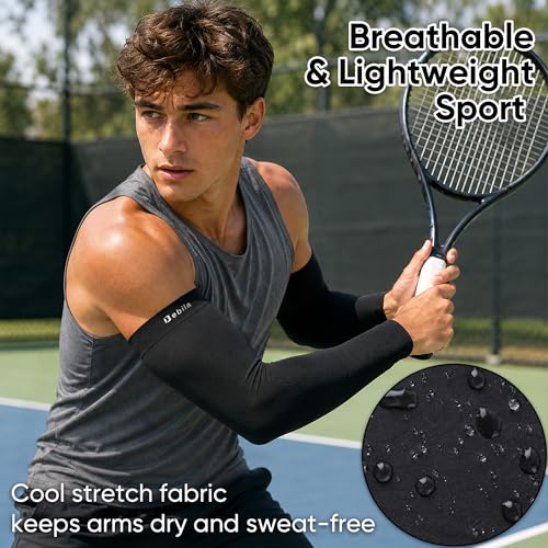 Arm Sleeves for Men Women Large Mix UV Sun Protection Cooling Compression
