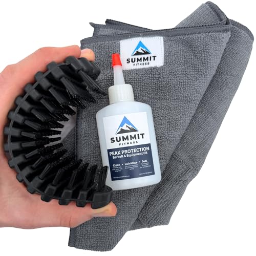 Nylon Brush Barbell Care Kit - Premium Equipment Cleaning & Maintenance