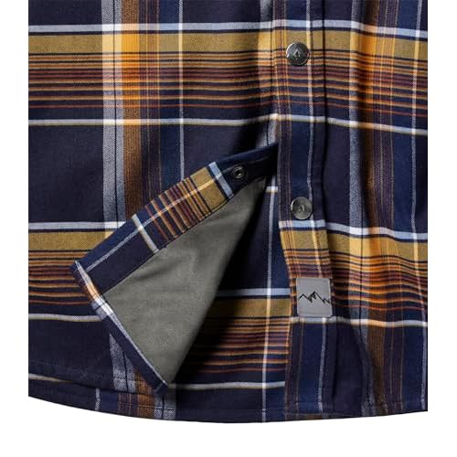 Legendary Whitetails Mens Performance Stretch Plaid Flannel Long Sleeve Snap Down Shirt Moisture Wicking Quick Dry