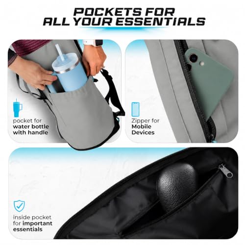 Tactical Green Expandable Yoga Mat Bag with Adjustable Strap - Large