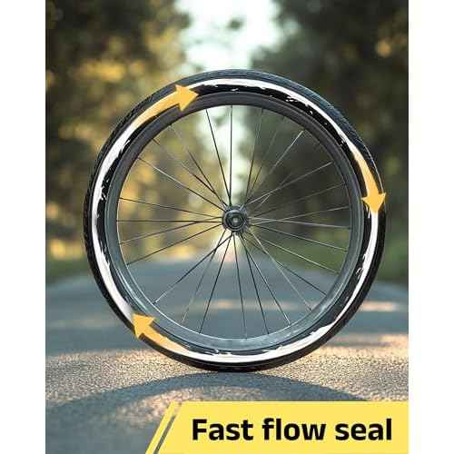 Tubeless Tire Sealant, 500ML Injectable MTB Tire Sealant, Seals Air Holes Up to 6.5 mm, Suitable for Mountain Bike and Road Bike Tires