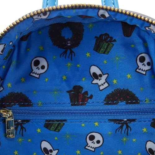 Loungefly x NBC Christmas Town Mini Backpack - Festive Frights and Holiday Delights!