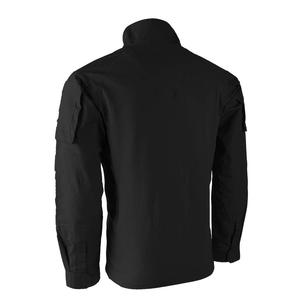 LA Police Gear LAPG Men's Combat Shirt, Long Sleeve Combat Shirt for Men, Comfortable & Lightweight Uniform Shirt