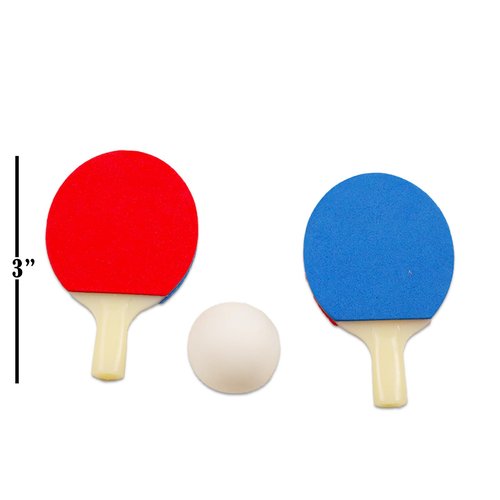Desktop Ping Pong Set - Bundle with Gag Gift Mini Table Tennis Game with Net, Paddles, and Ball for Desk, Table Plus Fidget Spinner | Mini Tabletop Games for Kids, Adults