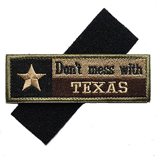 Texas State Flag Military Tactical Morale Patch - D Variation