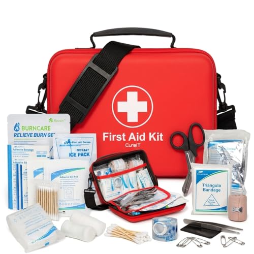 Waterproof First Aid Kit for Home, Car & Outdoor Emergencies