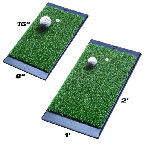 Callaway FT Launch Zone Golf Hitting Mat 8 x 1'4" Indoor Outdoor Swing Trainer
