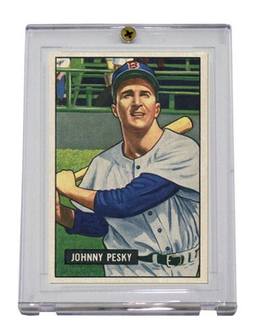 Pro-Mold 1 (One) 1951-1952 Bowman Card 1-Screw Holder (Vintage Baseball Card Display Case)