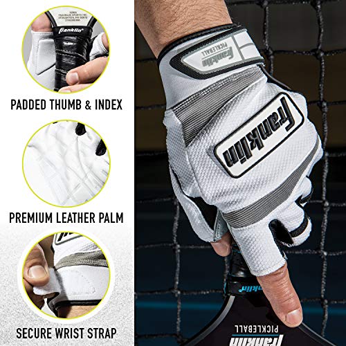 X-Large Pickleball Glove - Right Hand Premium Leather Moisture-Wicking Control