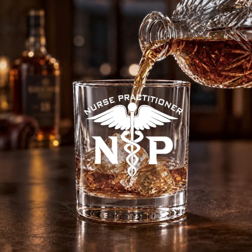 Whiskey Glasses Set with Gift Box - 11 oz Clear Lead-Free Glass