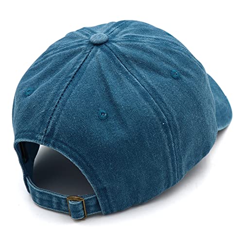 Funny Retirement Birthday Hat for Men Women I'm Not Old Classic Baseball Cap - Blue Washed