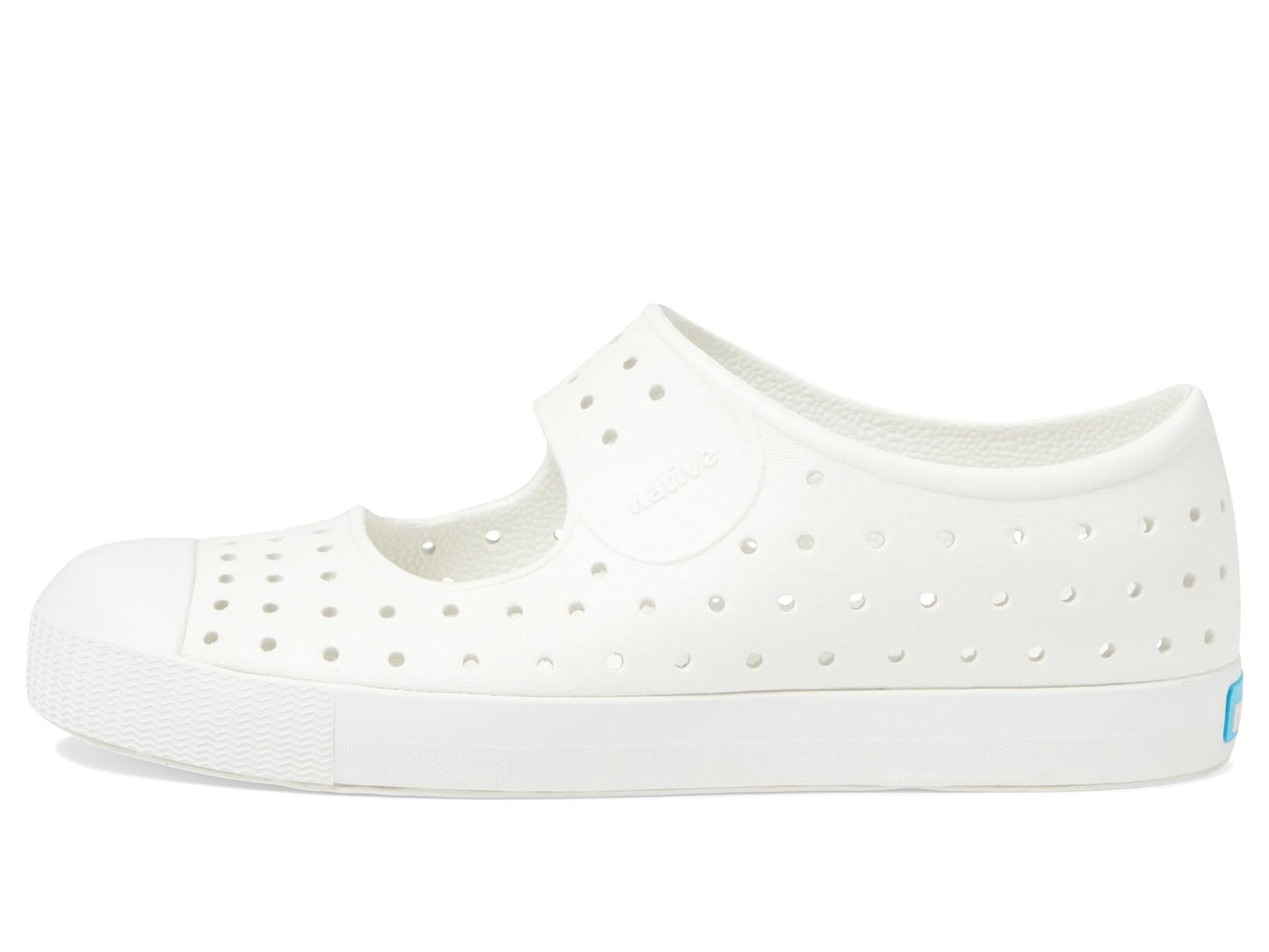Native Shoes Unisex-Kids Jefferson Juniper Sneakers, Shell White/Shell White, 10 Toddler