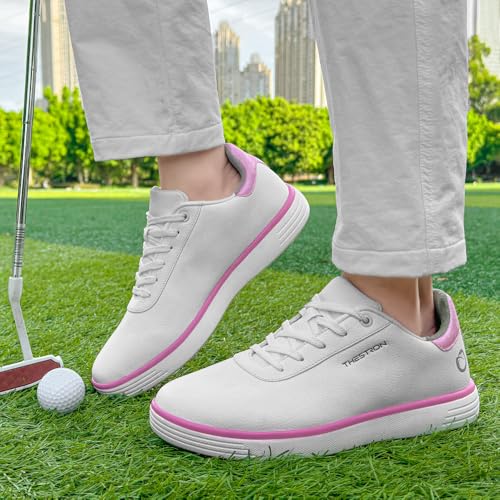 Women’s Golf Shoes Spikeless Non Slip Outdoor Sneakers Casual Sport Footwear