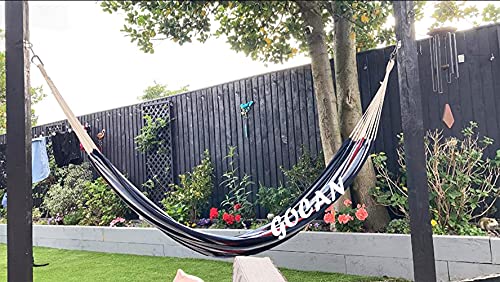 GOCAN 2 Person Outdoor Hammock - Extra Large 220x150cm with Variations (Red, Blue, White, XX-Large)