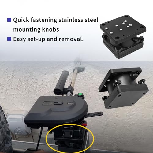 Swivel Pedestal Mount for Scotty Downrigger Models - 1 Variation