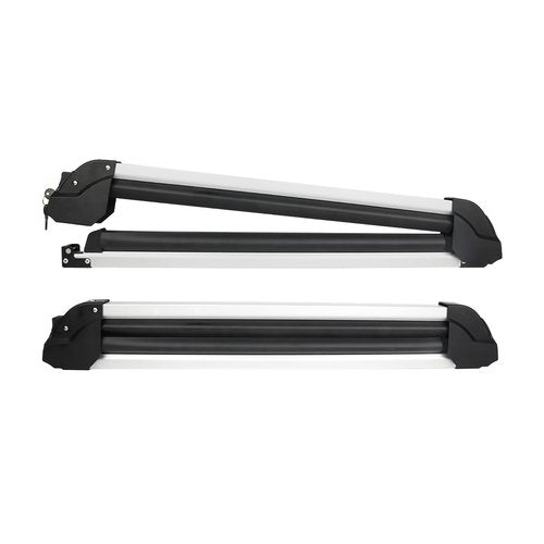 Savvycraft Ski and Snowboard Rack for Car Roof Rack, Universal Ski Rack Snowboard Rack for Roof Rack Carrier Mount, Fit Most Roof Rack Crossbars Hold up to 5 Pairs of Skis or 4 Snowboards