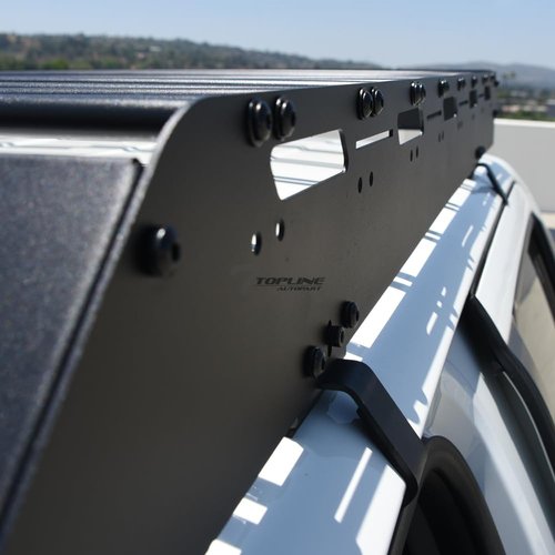 HS Power Black Modular Window Frames Roof Rack Cargo Basket Luggage Carrier with Wind Fairing Compatible with 2015-2022 Chevy Colorado/GMC Canyon Crew Cab