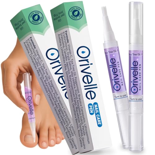 Orivelle Nail Care Oil Pen for Cuticles – 2 Pack