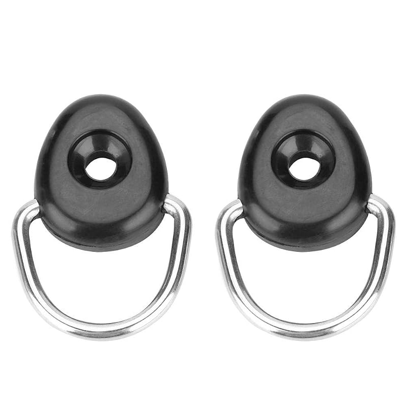 Kayak D Ring Buckle Tie Down Fittings - 6 Pack Deck Safety Accessories