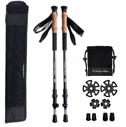 X Carbon Stick MX-4 | X Carbon Tech Carbon Fiber Trekking Poles
