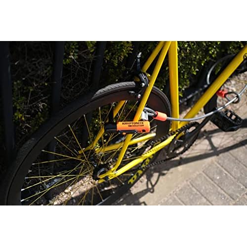 Kryptonite Evolution Standard U-Lock, 4x9 inches, Black, 3.5 pounds