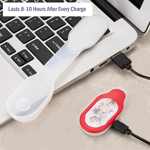 Hands-Free Rechargeable LED Flashlight Gloves for Outdoor Activities & Night Shift