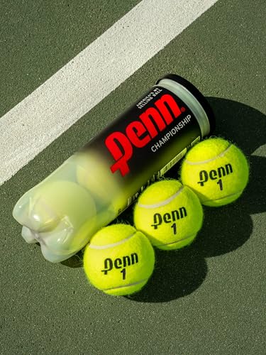 Penn Extra Duty Tennis Balls - 12 Cans, 36 Balls, Official Tournament Quality