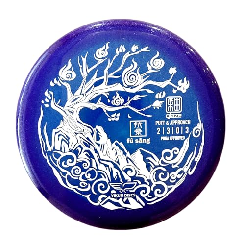 PDGA Disc Golf Putter 170-175g Stable Approach & Putt Disc for Outdoor Play