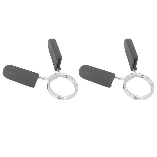 2PCS 30mm Dumbbell Spring Clip Collars with Handle, Easy to Use Weight Bar Lock Clips, Comfortable Grip Weightlifting Accessories