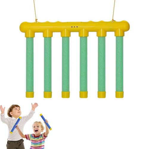 WUSAIRX Reflex Challenge Game - Drop Sticks Training Toy with Remote Control, 3 Speed Modes for Hand Eye Coordination & Reaction Time - Kids & Adults (Green)