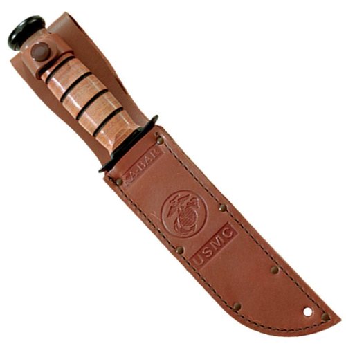 KA-BAR Full Size US Marine Corps Fighting Knife, Straight