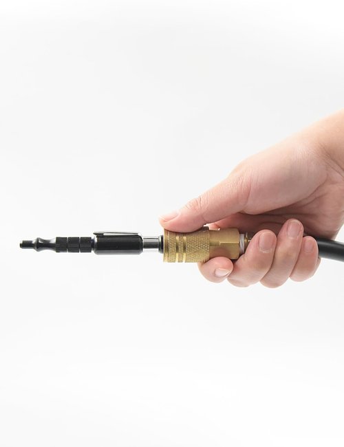 SAFELILFE Pocket Air Gun Industrial Style Adjustable Air Blow Gun with M-style Couplers, Max Pressure 150 PSI (10)