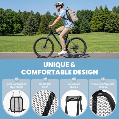 Lightweight Backpack Ventilation Spacer with Adjustable Fit for Comfort