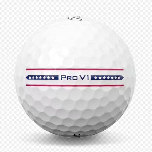 LostGolfBalls - Titleist Pro V1 2025 4th of July Pristine Quality Used Golf Balls - 12 Pack