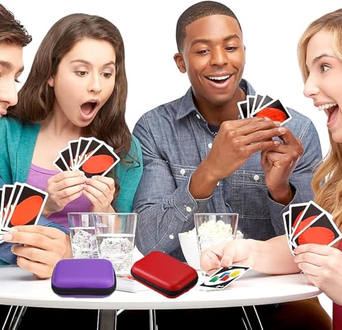 Waterproof Card Game Case for UNO and Playing Cards - Compact & Durable Storage