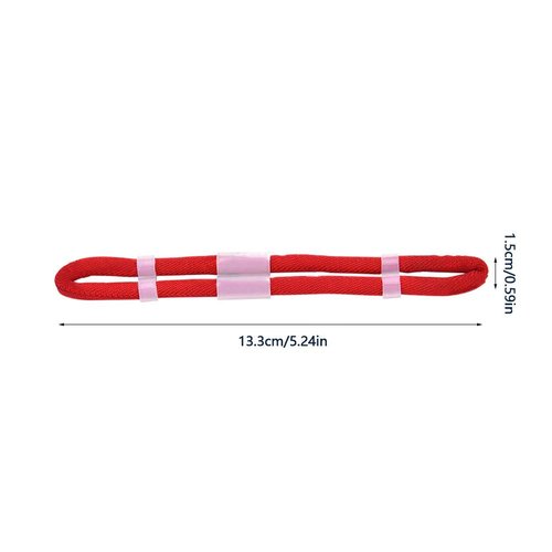 Joyzan Archery Finger Sling, Adjustable Fingersling Soft Elastic Cloth Shoot Padded Wear Resistant Traditional Outdoor Recurve Bow Hunting Trainer Clicker Shooting Accessories Barebow Longbow