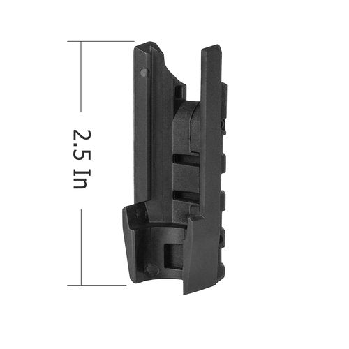 Zzhununt 4 Slots Sig P365XL Picatinny Application Rail Adapter fits Sig P365XL/ Wilson Combat P365 XL Black