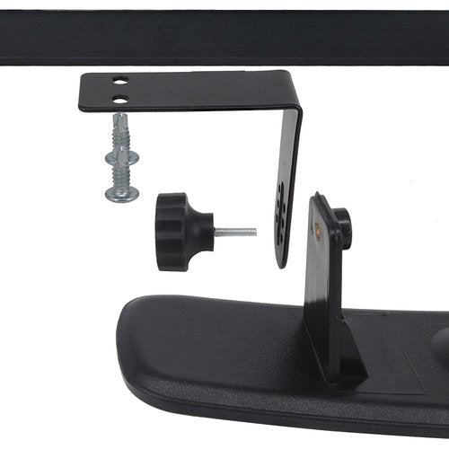 Golf cart Rear View Mirror, HKOO 16.5" Extra Wide 180 Degree Panoramic Rear View Mirror Fit for Golf Cart EZGO Club Car Yamaha（Golf cart Mirrors）