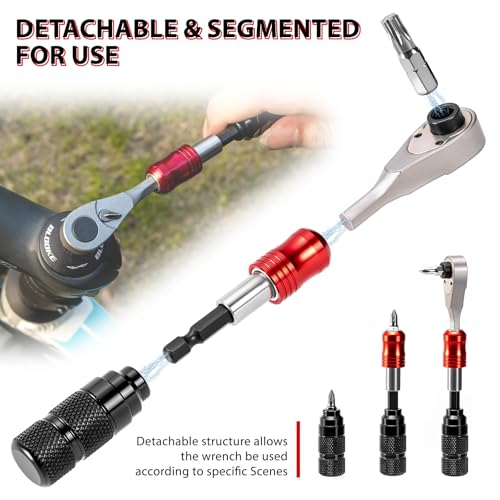 Bike Repair Tool Kit with Mini Pump - Portable Multi-Tool Set TOOL2