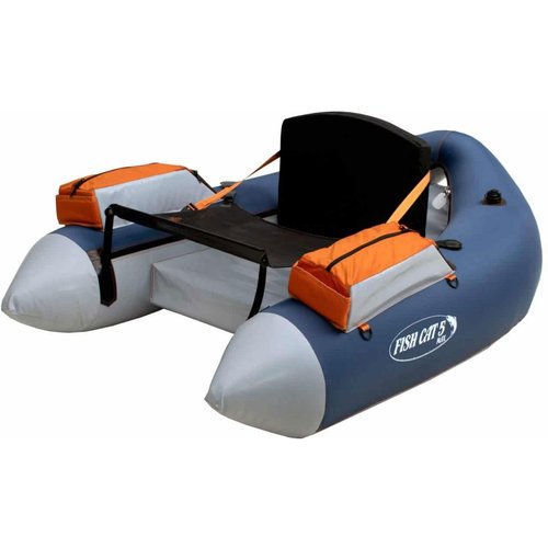 OUTCAST SPORTING GEAR Fish Cat 5 Max Fishing Outdoor Recreation Vinyl Boston 300 Lbs U-Boat Shape Float Tube