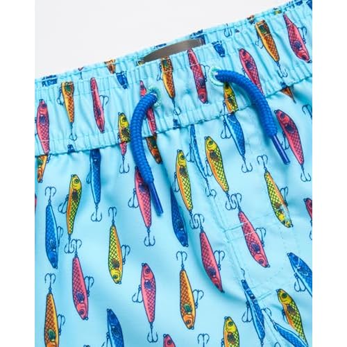 Eddie Bauer Toddler Boys' Rash Guard Set - 2 Piece UPF 50+ Quick Dry Swim Shirt and Trunks - Baby Boy Swimsuit (Sizes: 2T-4T)